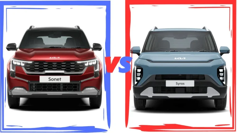 Kia Syros Vs Kia Sonet